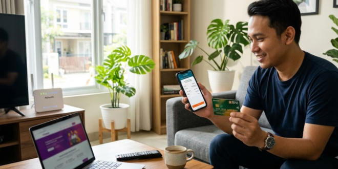 cara bayar MyRepublic lewat BNI