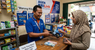cara tarik tunai Brizzi di Agen BRILink