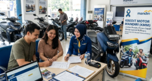 cara kredit motor lewat Bank Mandiri