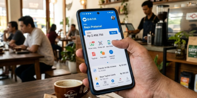 cara bayar BRIVA pakai DANA