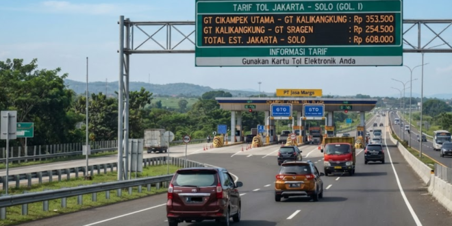 biaya tol Jakarta Solo 2026
