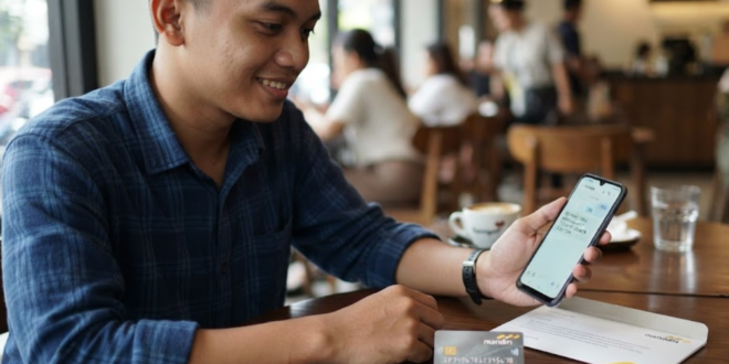 cara aktivasi kartu debit Mandiri lewat SMS