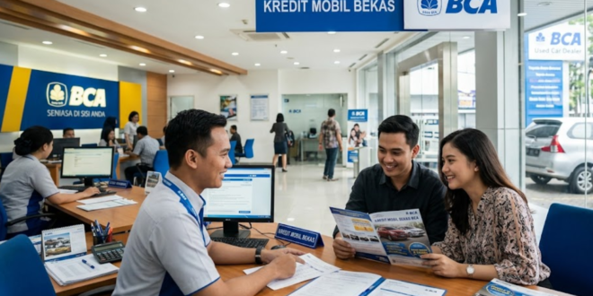 cara kredit mobil bekas di BCA