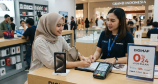 cara kredit iPhone di Digimap