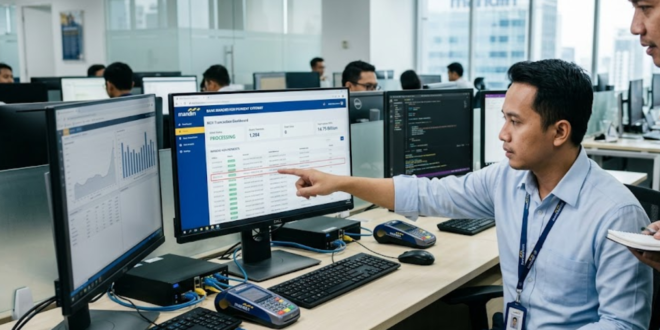cara bayar H2H Bank Mandiri