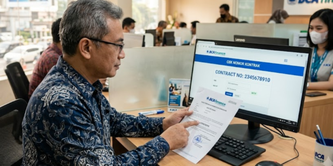 Cara Cek Nomor Kontrak BCA Finance