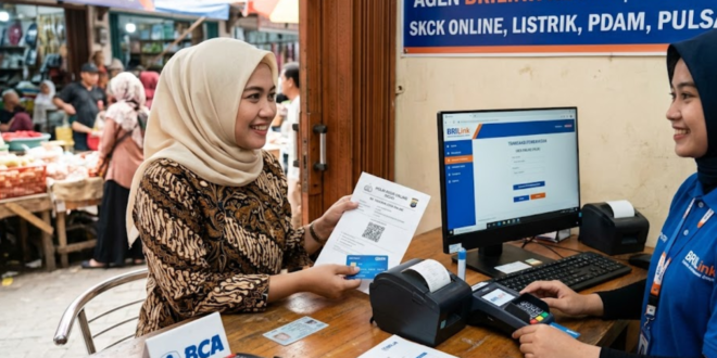 Cara Bayar SKCK Online Lewat BRILink