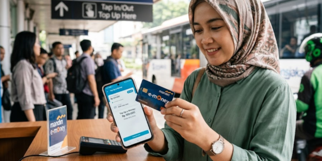 Cara Top Up e Money di GoPay