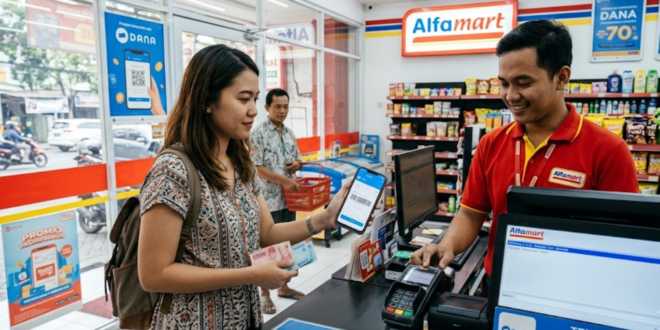 cara mengatasi salah top up DANA di Alfamart