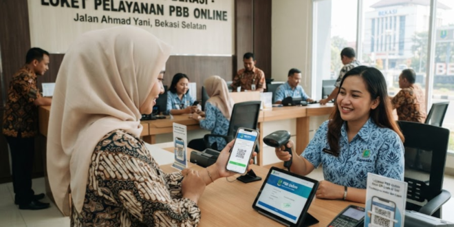 cara bayar PBB Online kota Bekasi