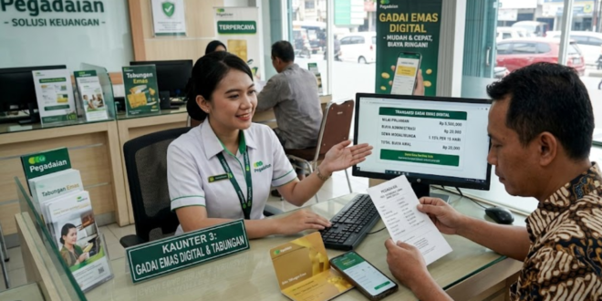 biaya gadai emas digital di Pegadaian