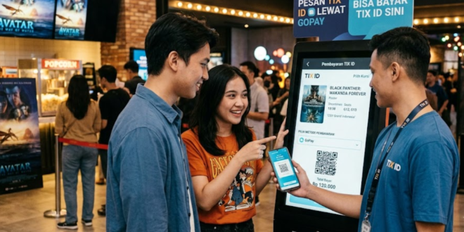 cara bayar TIX ID pakai GoPay